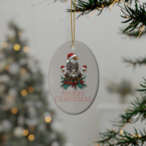 Christmas Eagles Ceramic Ornaments (1pcs, 5pcs, 10pcs, 20pcs)