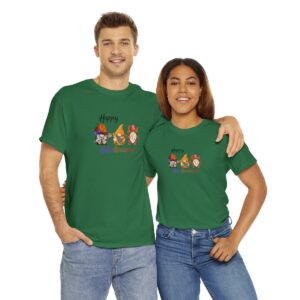 Hallothanksmas Gnomes Unisex Heavy Cotton Tee