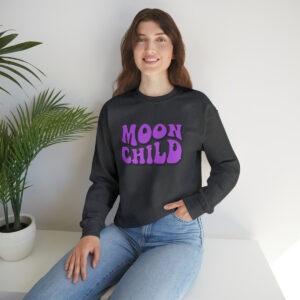 Moon Child Unisex Heavy Blend™ Crewneck Sweatshirt
