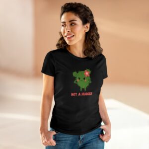 Not A Hugger Women's Midweight Cotton Tee