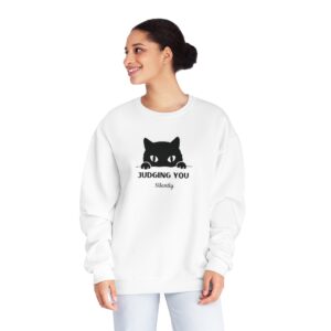 Judging You Silently Unisex NuBlend® Crewneck Sweatshirt