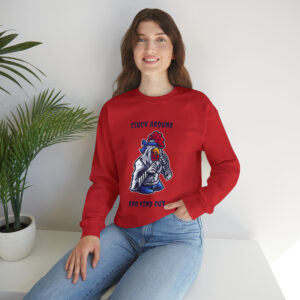 Cluck Around Unisex Heavy Blend™ Crewneck Sweatshirt
