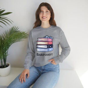 Booktrovert Unisex Heavy Blend™ Crewneck Sweatshirt