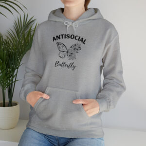 Antisocial Butterfly Unisex Heavy Blend™ Hooded Sweatshirt
