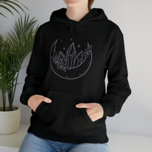 Crystals & Moon Unisex Heavy Blend™ Hooded Sweatshirt