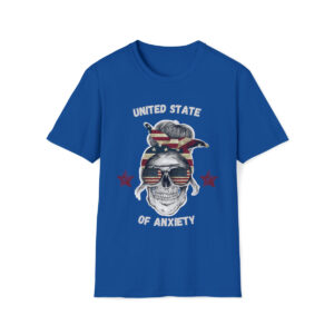 United State of Anxiety Unisex Softstyle T-Shirt