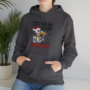 When You're Dead Inside Unisex Heavy Blend™ Hooded Sweatshirt