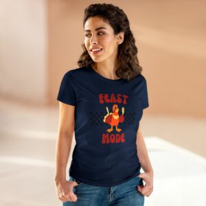 Feast Mode Women's Midweight Cotton Tee