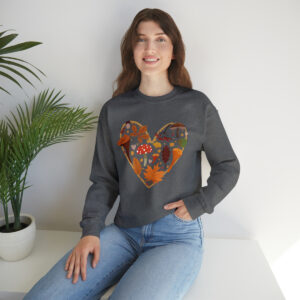 Autumn Heart Unisex Heavy Blend™ Crewneck Sweatshirt