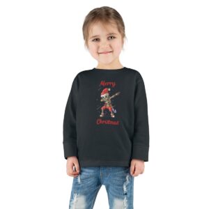 Christmas Skeleton Toddler Long Sleeve Tee
