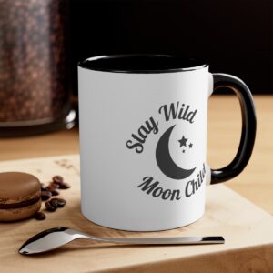 Stay Wild Moon Child Accent Coffee Mug, 11oz