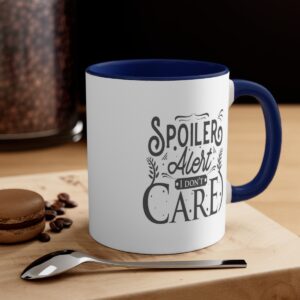 Spoiler Alert Accent Coffee Mug, 11oz