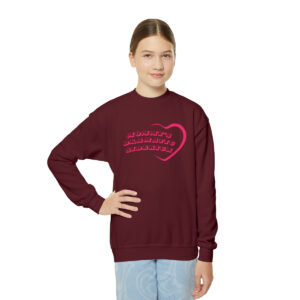 Mommy's Dramatic Sidekick Youth Crewneck Sweatshirt