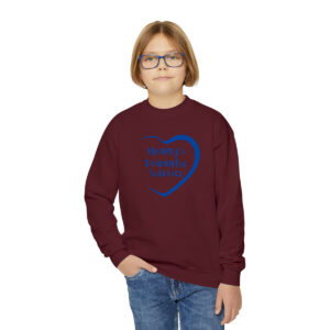 Mommy's Dramatic Sidekick 2 Youth Crewneck Sweatshirt