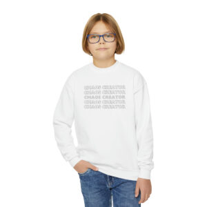 Chaos Creator Youth Crewneck Sweatshirt