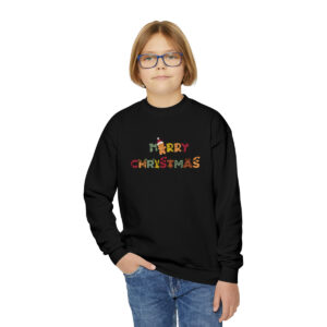 Merry Christmas Youth Crewneck Sweatshirt