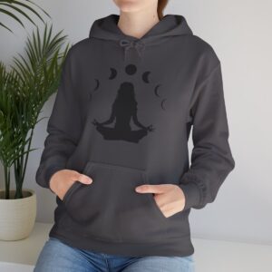 Moon Phase Mediation Unisex Heavy Blend™ Hooded Sweatshirt