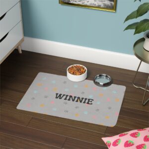 Small Pet Food Mat (12x18)
