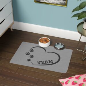 Small Pet Food Mat (12x18)