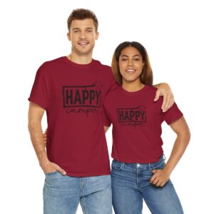 Happy Camper Unisex Heavy Cotton Tee