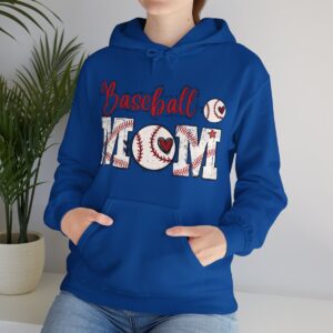 Baseball Mom Unisex Heavy Blend™ Hooded Sweatshirt